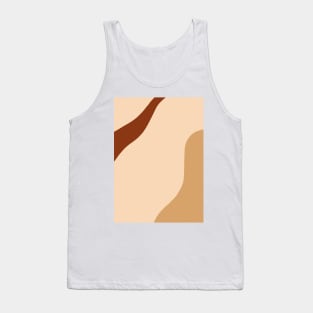 Abstract Earth Tones 3.6 Tank Top